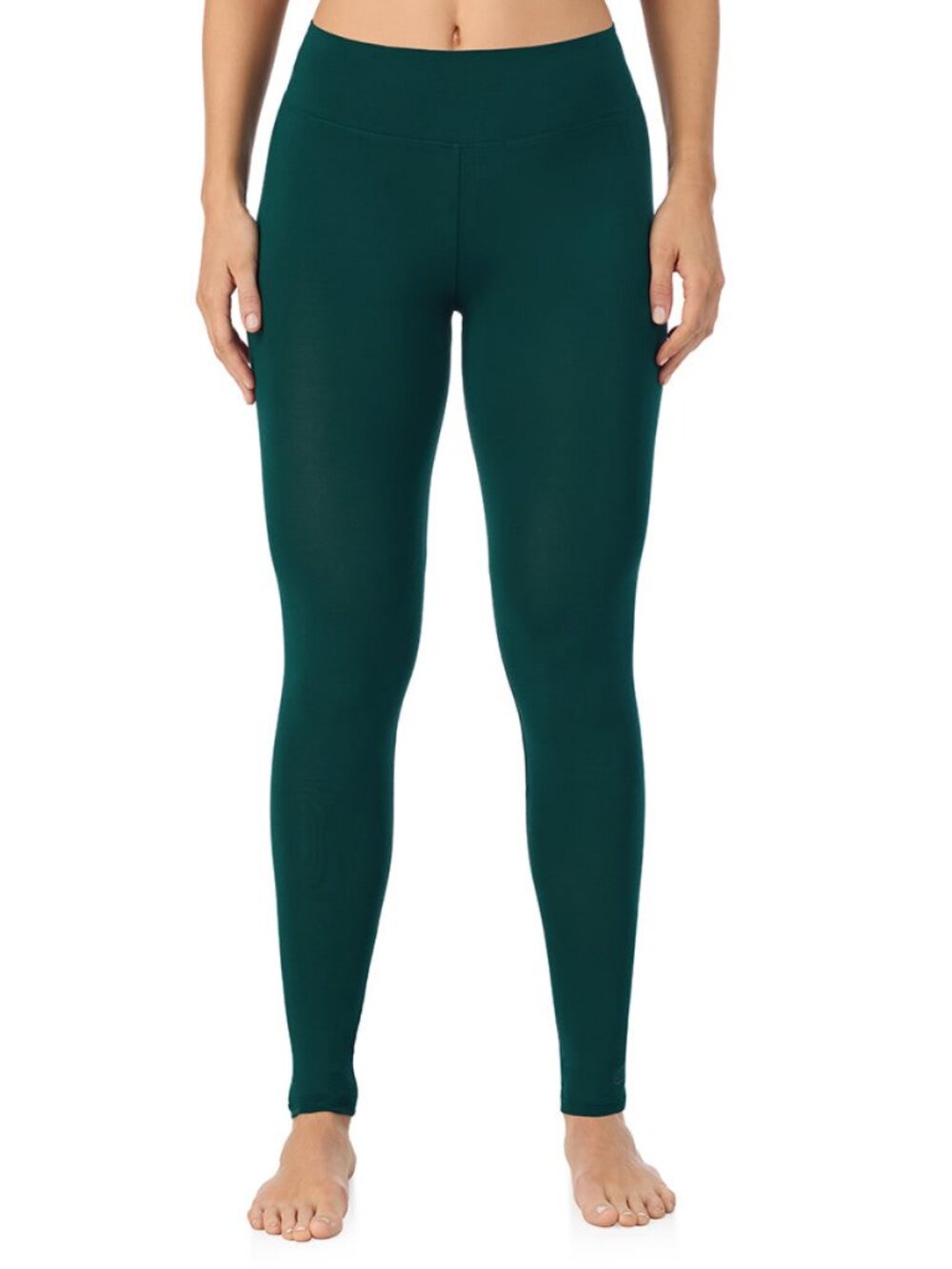 The‎ Foxy Kind Sz XL Jade Coffee Run Pant Ankle Leggings Pull On Stretch